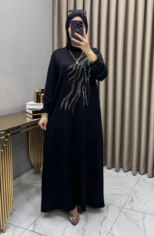 Damla Abiye Elbise Siyah Damla Abiye Elbise Siyah