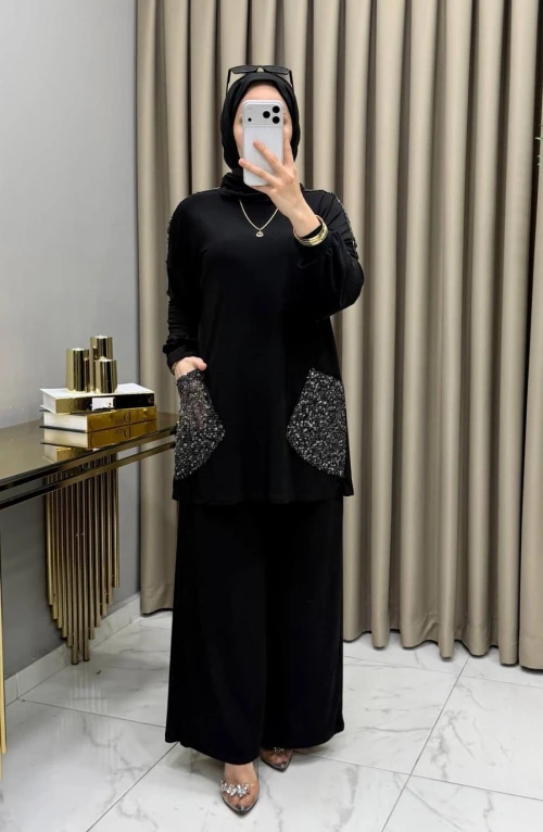 Neslihan Takım Siyah Neslihan Takım Siyah