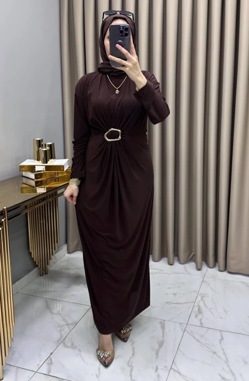 Bircan Elbise Kahve Bircan Elbise Kahve