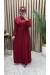 Lavin Elbise Bordo