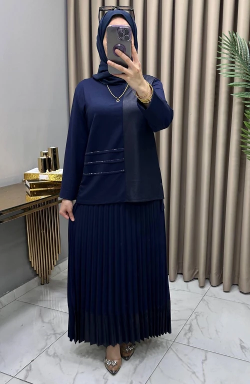 Özlem Takım Lacivert Özlem Takım Lacivert