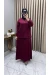 Maya Etekli Takım Bordo