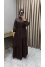 Serenay Elbise Kahve