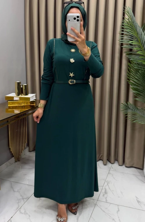 Ceyda Elbise Zümrüt Ceyda Elbise Zümrüt