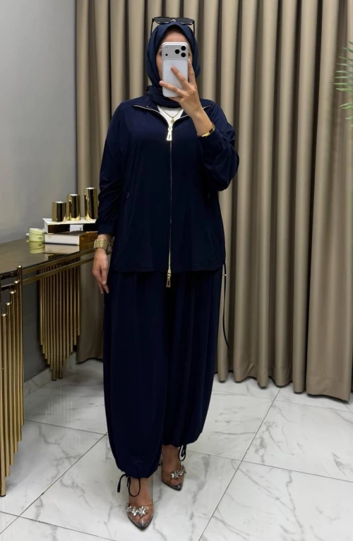Mahinur Takım Cepli Lacivert Mahinur Takım Cepli Lacivert