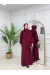 DURU ELBİSE-BORDO
