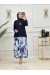 SELMA ETEKLİ TAKIM-LACİVERT