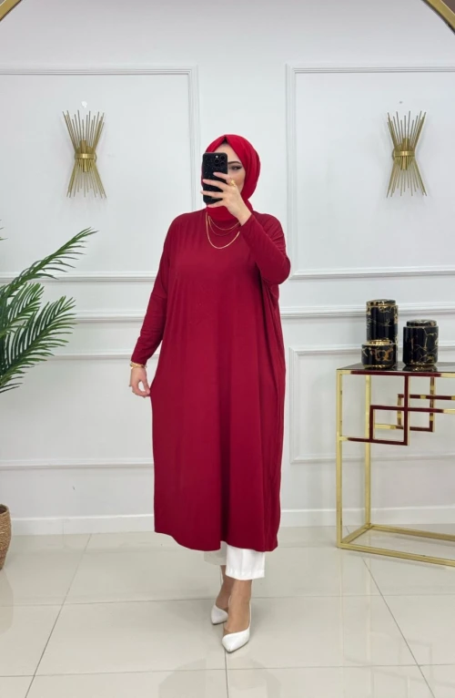 NESRİN TUNİK- BORDO