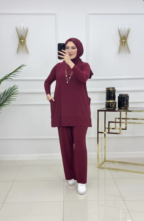 ALMİNA TAKIM-BORDO