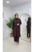 SUZİ TAKIM-KAHVERENGİ