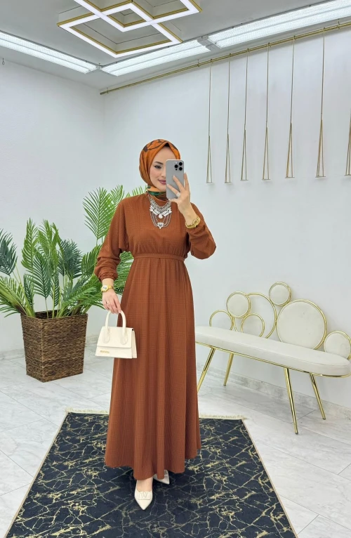 Kiremit Moda Elbise Tesettür Giyim