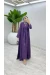 Mürdüm Premium Sofia Abaya Takım Tesettür Giyim