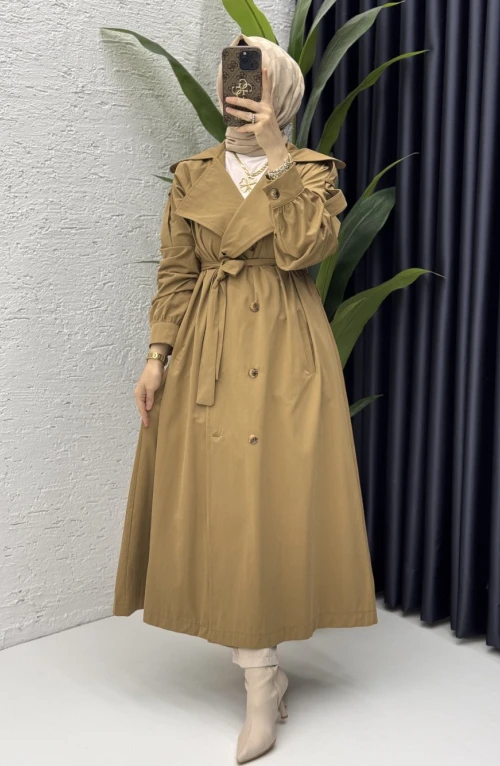 Rabia Trench Tesettür Giyim Rabia Trench Tesettür Giyim