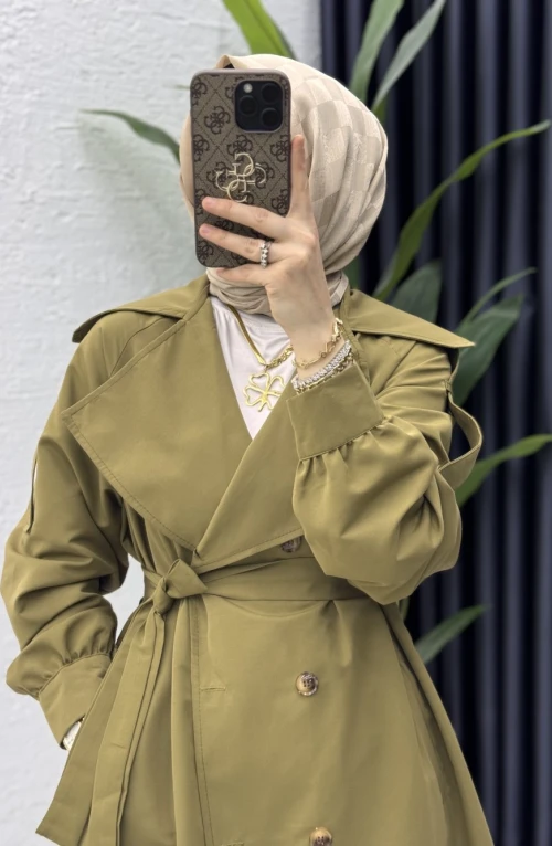 Rabia Trench Tesettür Giyim Rabia Trench Tesettür Giyim