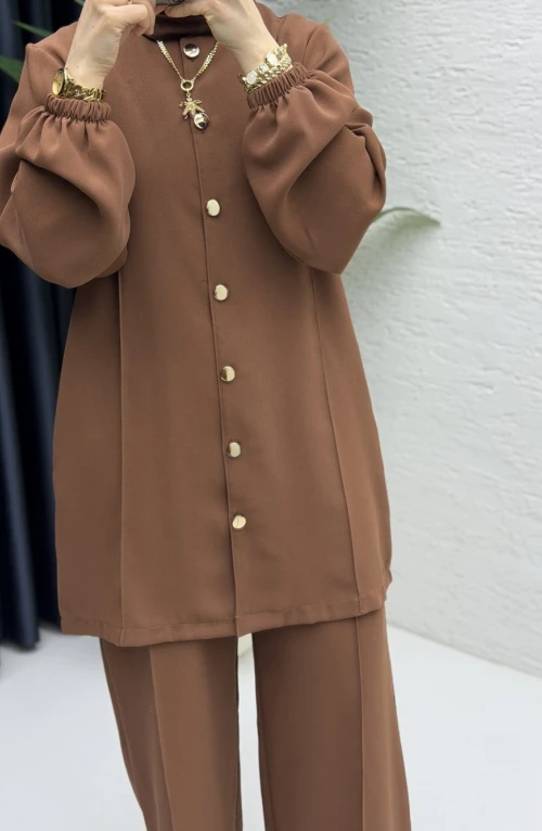 Zennup Pantalonlu Takım Tesettür Giyim Zennup Pantalonlu Takım Tesettür Giyim