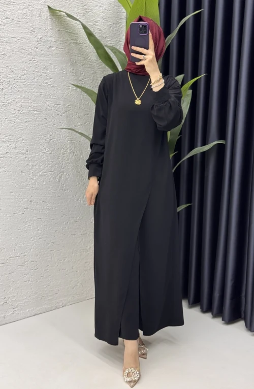 Neslişah Pantalonlu Takım Tesettür Giyim Neslişah Pantalonlu Takım Tesettür Giyim