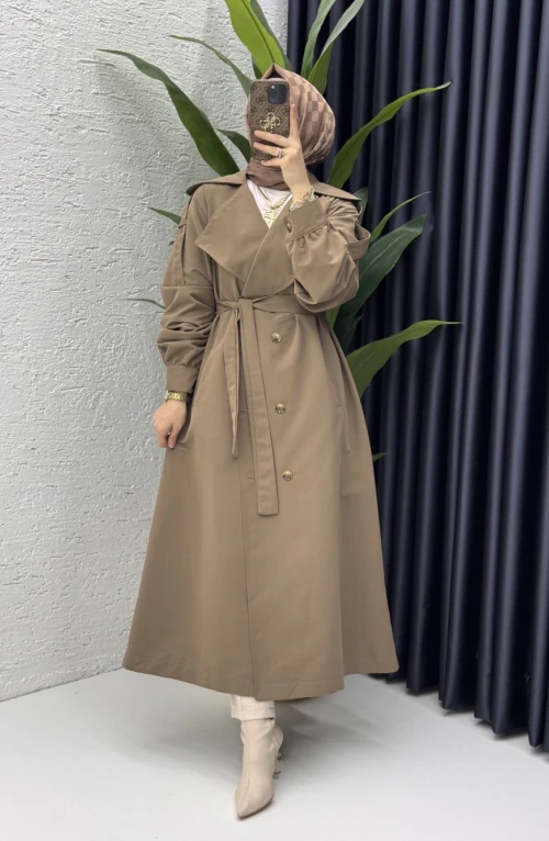 Rabia Trench Tesettür Giyim Rabia Trench Tesettür Giyim