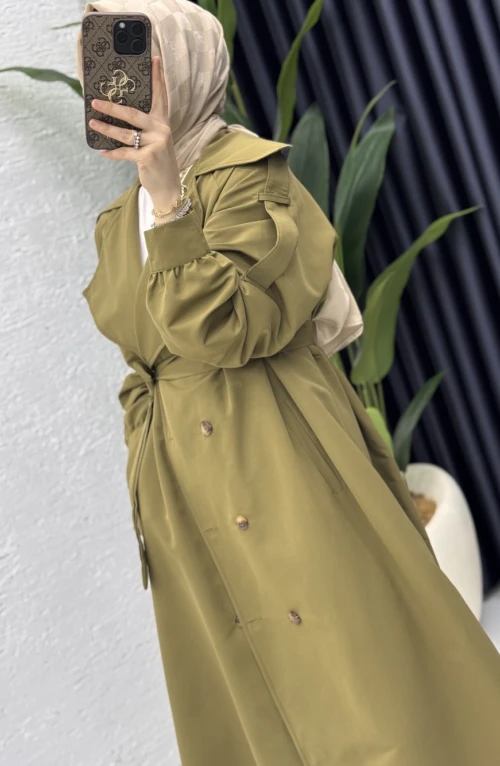 Rabia Trench Tesettür Giyim Rabia Trench Tesettür Giyim