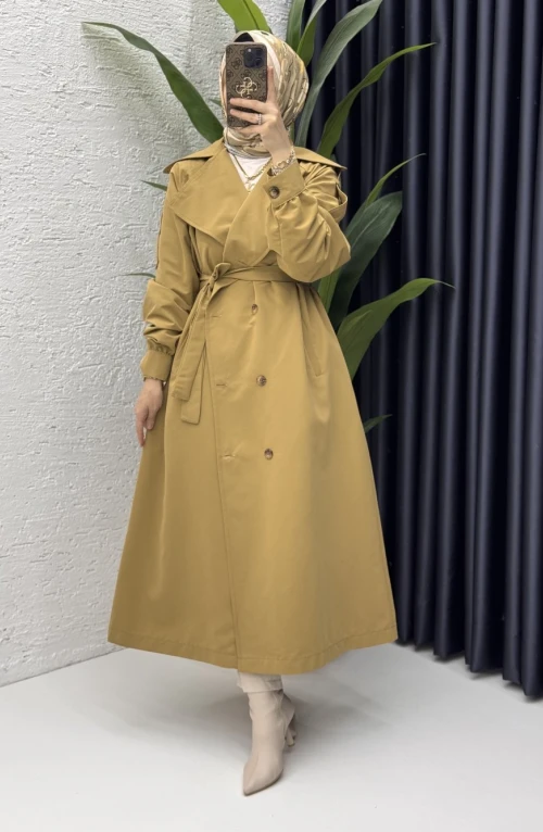 Rabia Trench Tesettür Giyim Rabia Trench Tesettür Giyim