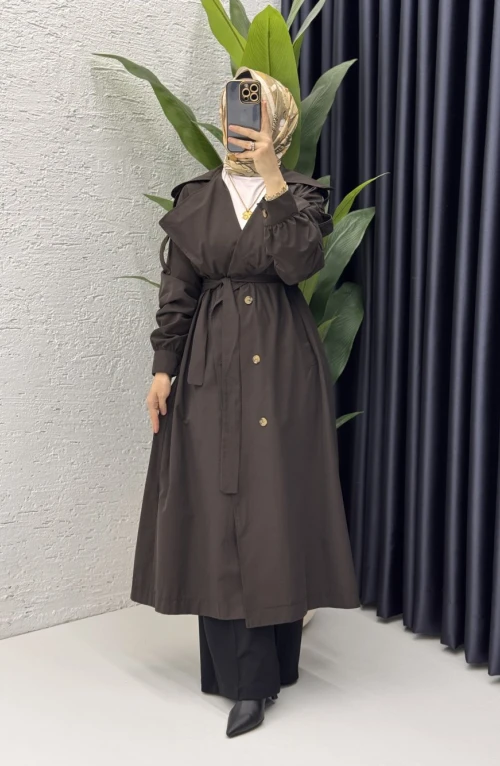 Rabia Trench Tesettür Giyim Rabia Trench Tesettür Giyim