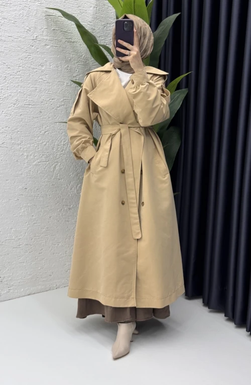 Rabia Trench Tesettür Giyim Rabia Trench Tesettür Giyim