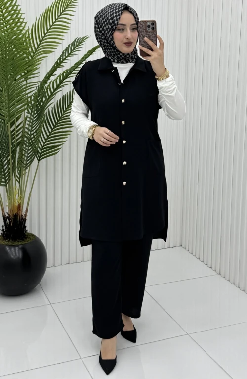 Lara Takım Siyah
