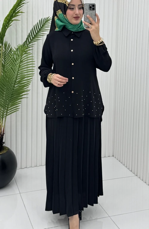 Hesna Takım Siyah