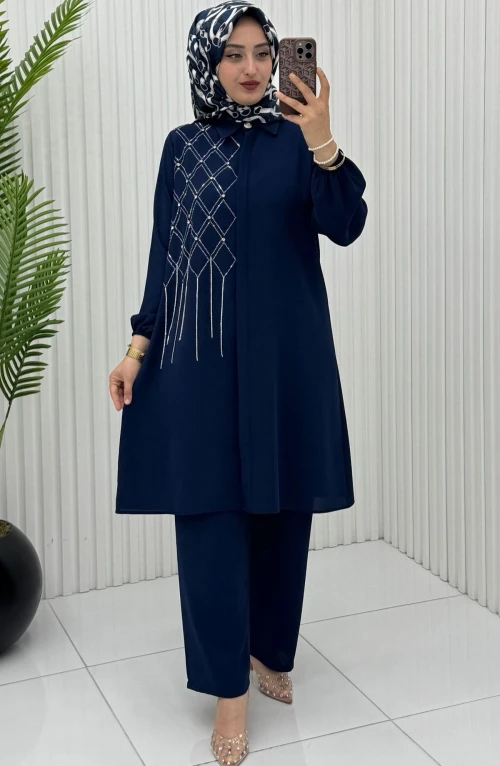 Nazan Takım Lacivert