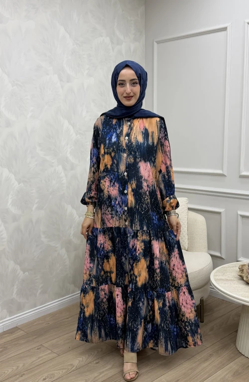 Sümbül Elbise Lacivert Sümbül Elbise Lacivert