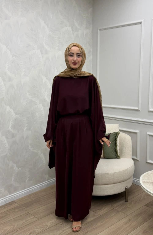 Peri Takım Bordo Peri Takım Bordo
