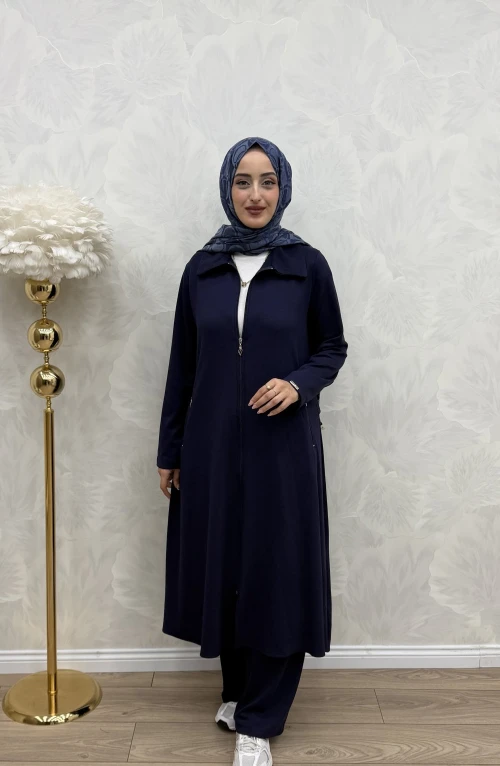 Leyla Takım Lacivert Leyla Takım Lacivert