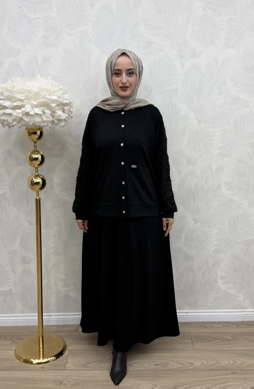 Fidan Etek Takım Siyah