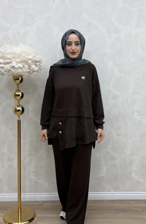 Pelin Takım Kahverengi Pelin Takım Kahverengi