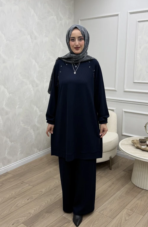 Meral Takım Lacivert Meral Takım Lacivert