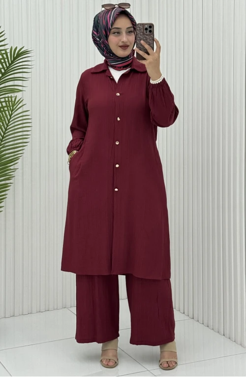 Nare Takım Bordo