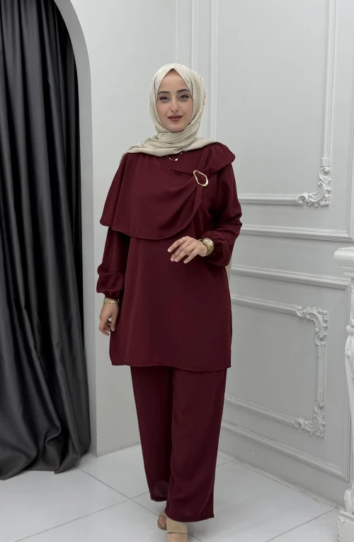 Yağmur Takım Bordo Yağmur Takım Bordo