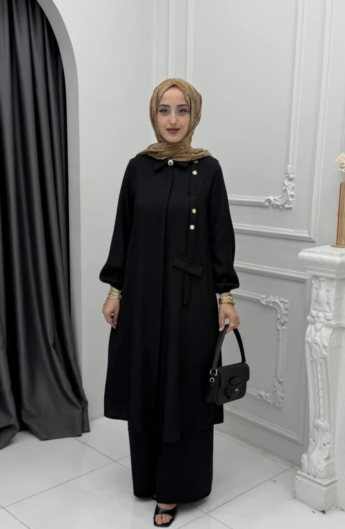 Feyza Takım Siyah