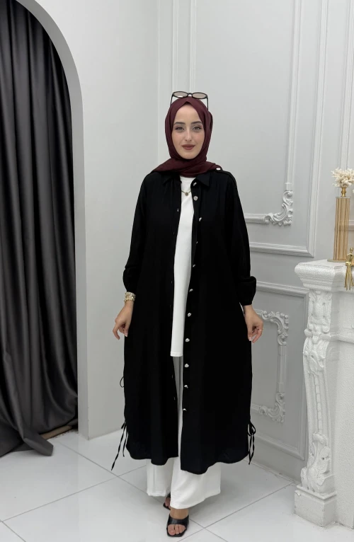 Sude Tunik Kap Siyah Sude Tunik Kap Siyah