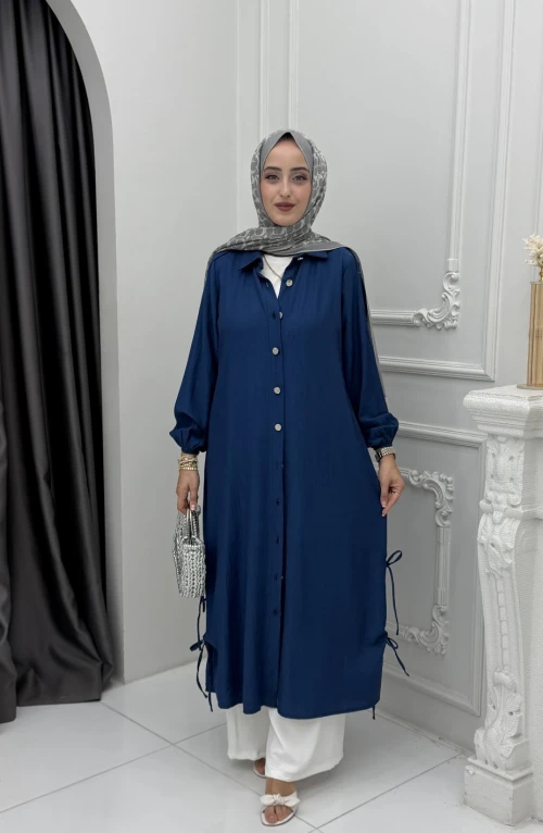 Sude Tunik Kap İndigo Sude Tunik Kap İndigo