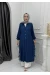 Sude Tunik Kap İndigo