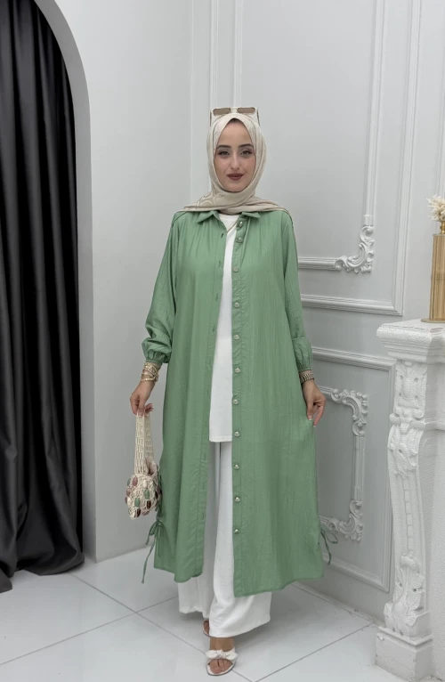 Sude Tunik Kap Mint Yeşili Sude Tunik Kap Mint Yeşili