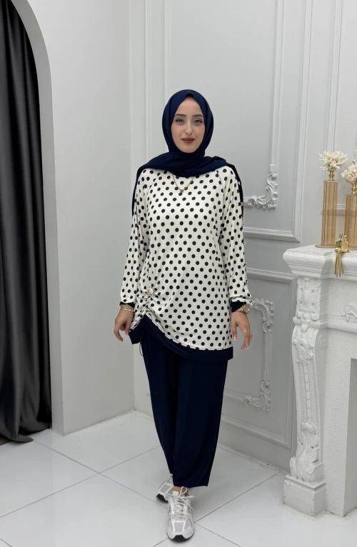 Ceyda Takım Lacivert Ceyda Takım Lacivert
