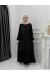 Lale Elbise Siyah