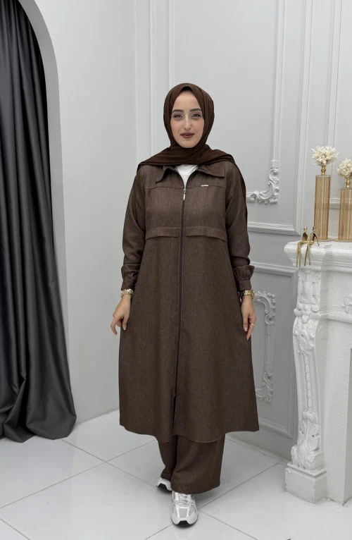 Ceren Takım Kahverengi