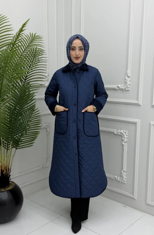 Azra Kapitone Mont Lacivert Azra Kapitone Mont Lacivert