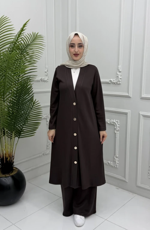 Sara Takım Kahverengi Sara Takım Kahverengi