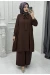 Elçin Takım Kahverengi