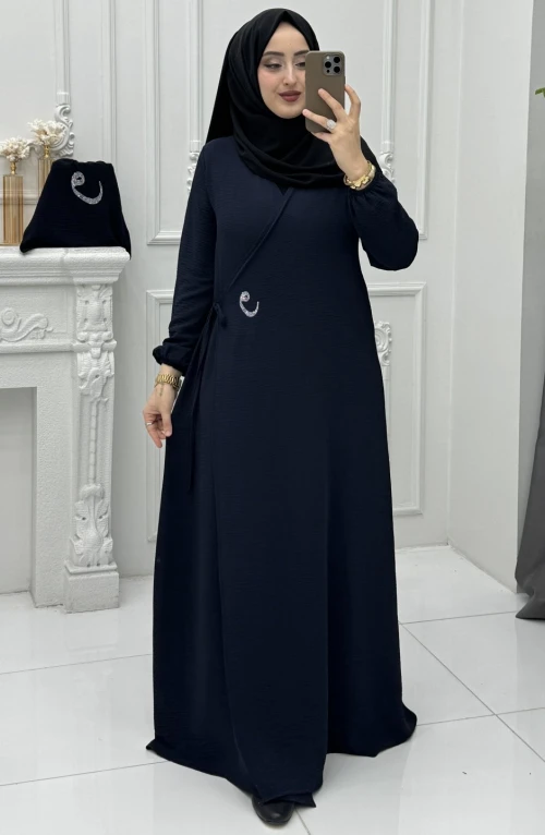 Mihri Namaz Elbise Lacivert