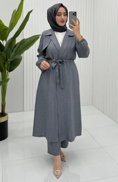 Beyza Takım Gri