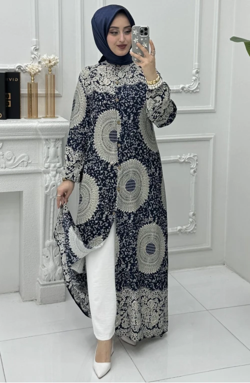 Leyla Takım Lacivert